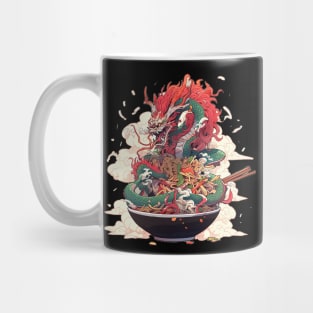 dragon ramen noodle Mug